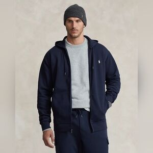 NWOT Ralph Lauren Double-Knit Full-Zip Hoodie